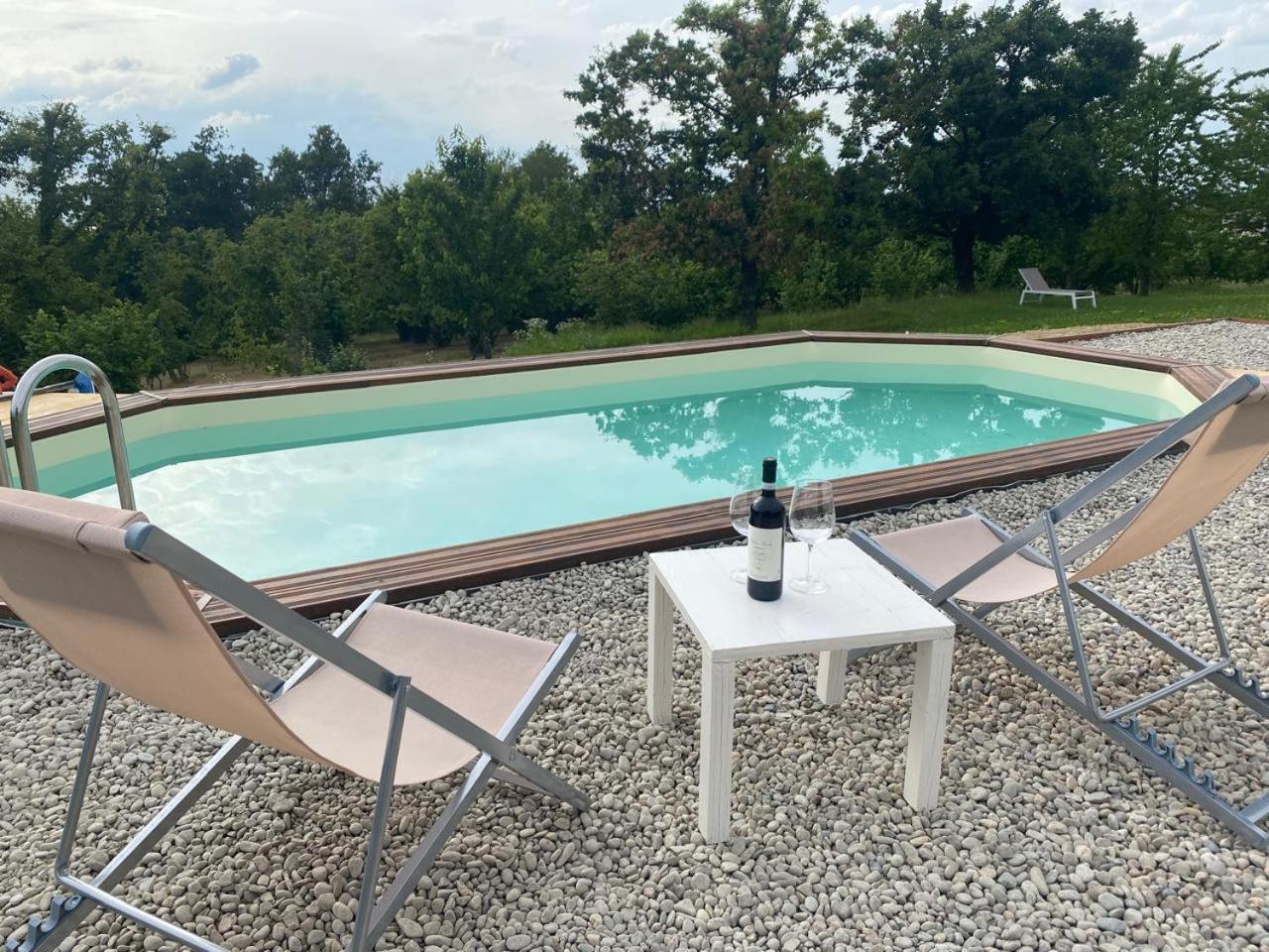 La Casa Di Roby-1 Appartamento La Morra Con Piscina Extérieur photo